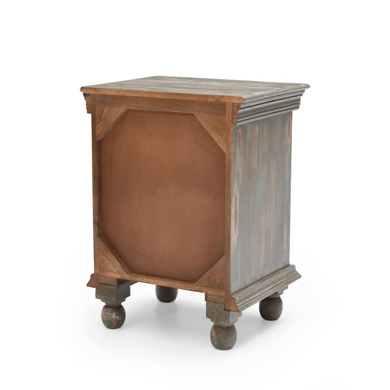 Wood Nightstand