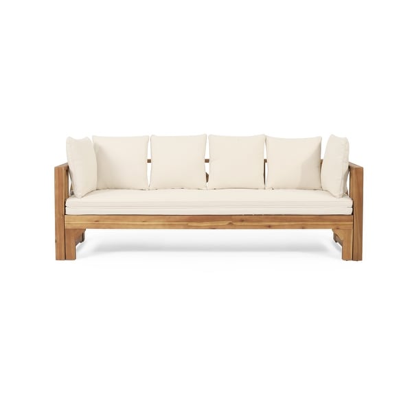 Long Beach Outdoor Extendable Daybed Sofa by Christopher Knight Home