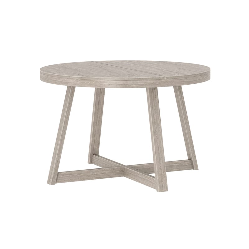 Plank and Beam Classic Solid Wood Round Dining Table - 47"