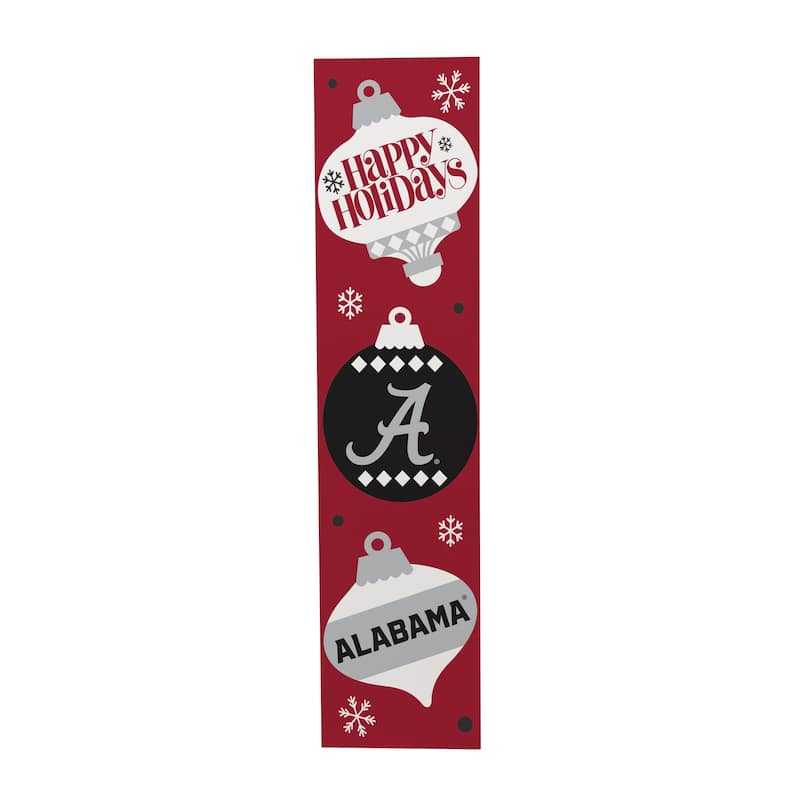 47" Double Sided Seasonal Porch Leaner, University of Alabama - 47" x 11.25"