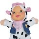 preview thumbnail 4 of 3, Goldberger Doll Baby's First Farm Animal Friends Cow Bi-Lingual English/Spanish