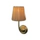 preview thumbnail 5 of 3, Modern retro light bulb gold wall sconce rattan bathroom light