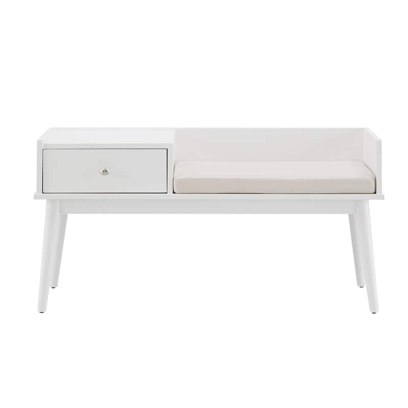 Niklas 1-drawer Cushioned Entryway Bench iNSPIRE Q Modern