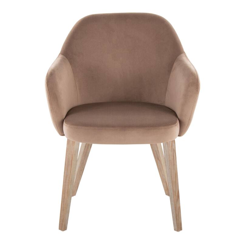 Porch & Den Beckett Dining Chair with Bent Wood Legs (Set of 2)