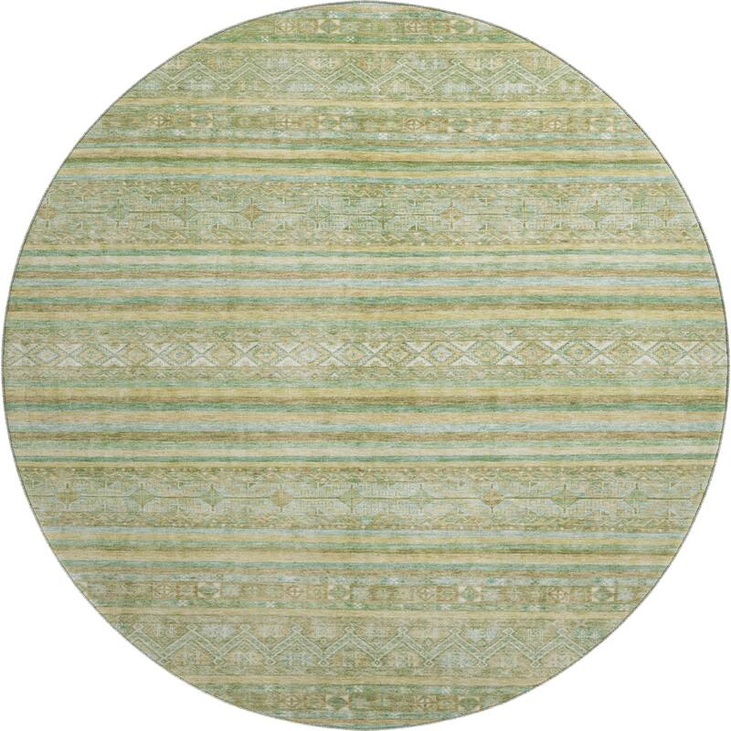 Premium Washable Super Soft Global Stripes Mayfield Rug