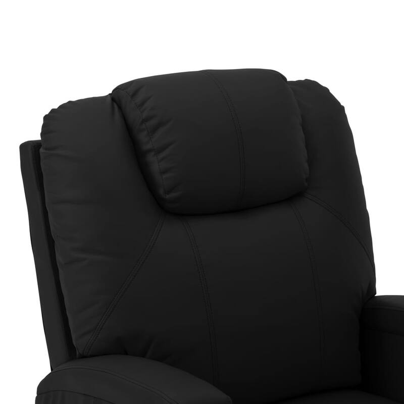 vidaXL Power Lift Recliner Electric Lift Chair for Home Theater Faux Leather - 29.9" x 34.4" x 42.1"