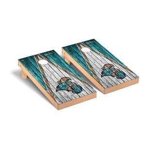 Coastal Carolina Chanticleers Triangle Cornhole Board Set