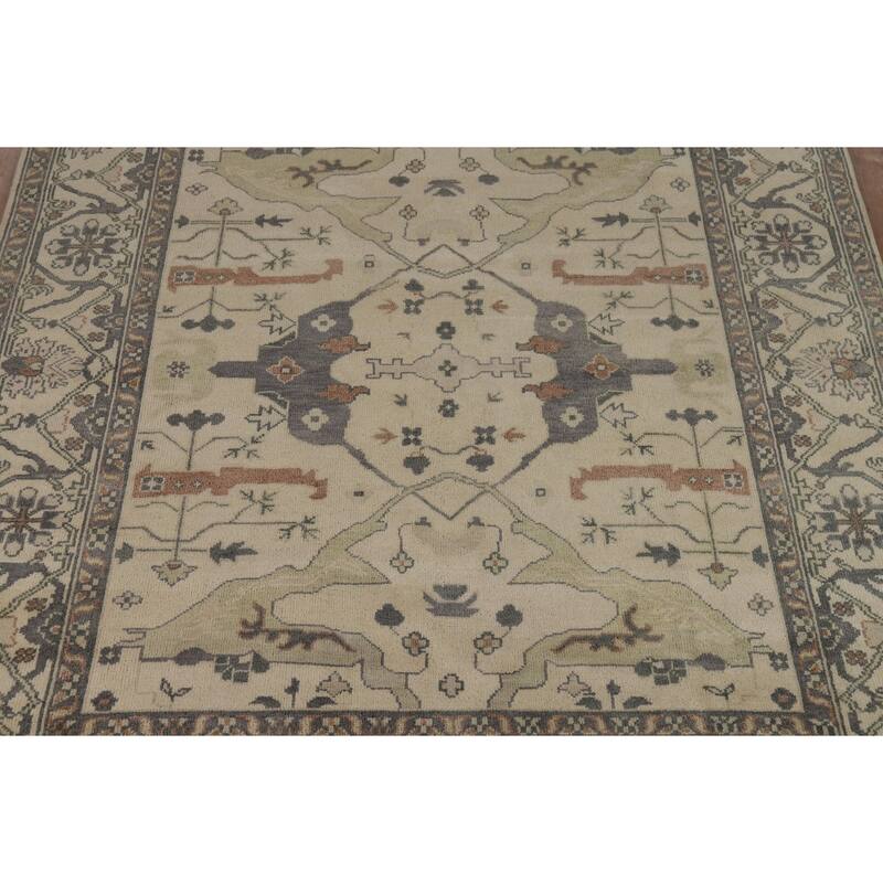 Oushak Oriental Area Rug Handmade Wool Carpet - 8'3"x 10'0"