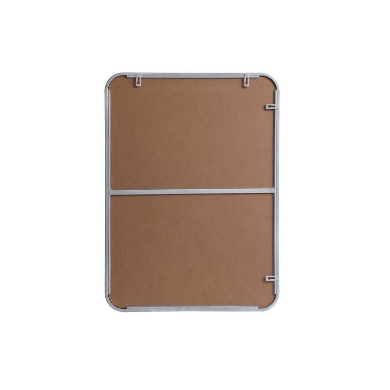 Ezra Soft Corner Metal Rectangular Mirror