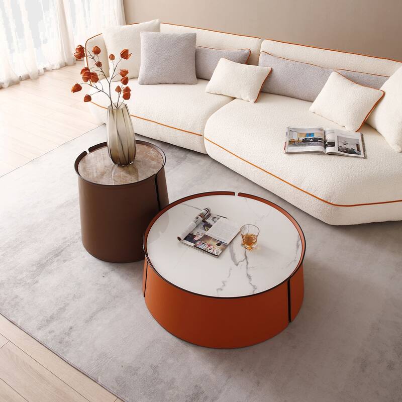 Marble Top 31.5inch Coffee Table