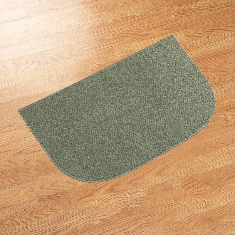 Berber Slip-Resistant Rubber Backing Utility Floor Rug