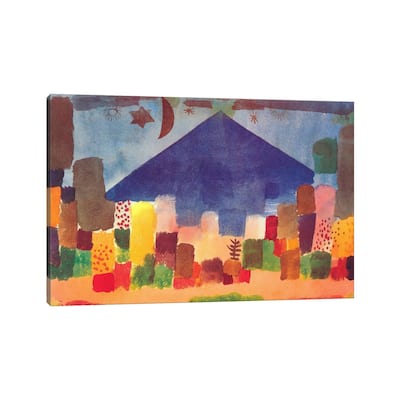 iCanvas "Egyptian Night (notte Egiziana)" by Paul Klee Canvas Print