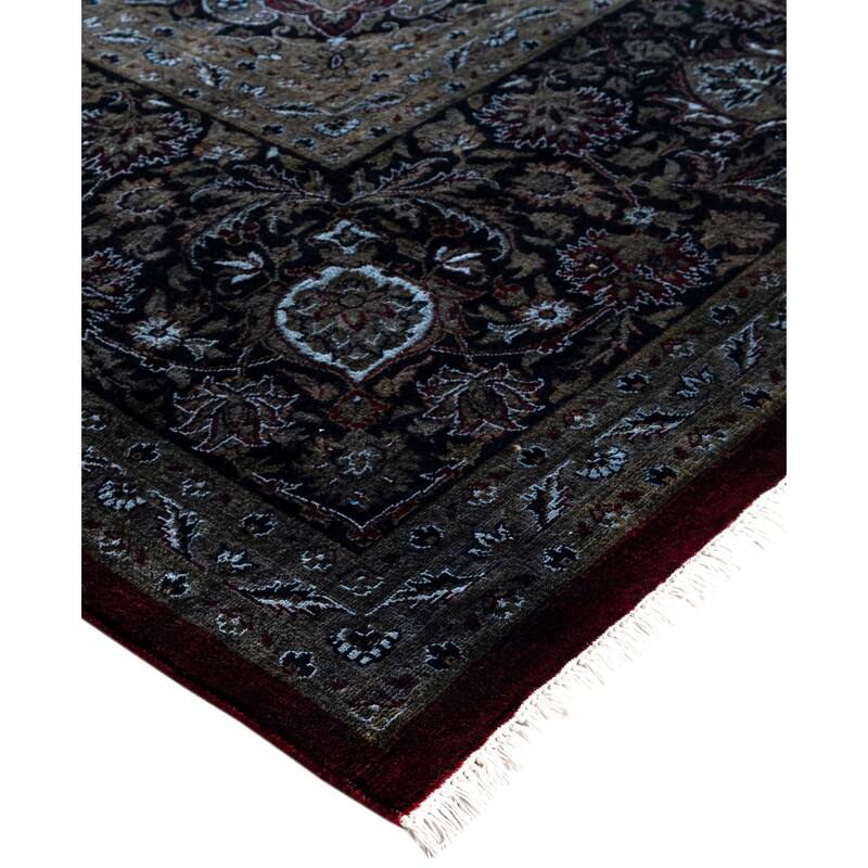 Overdyed One-of-a-Kind Hand-Knotted Area Rug - Red - 11' 3" x 14' 10"