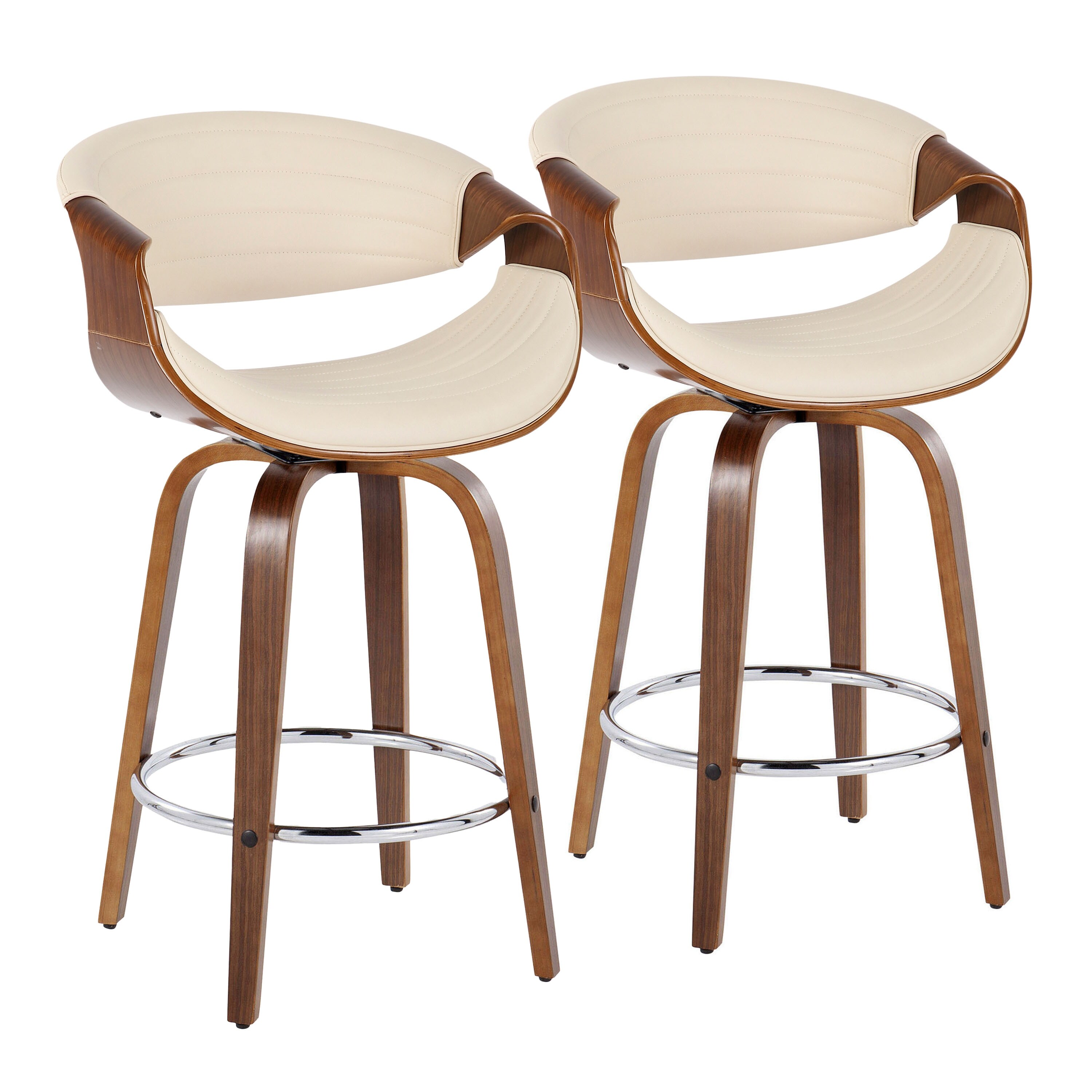 Carson Carrington Kanteborg 26" Counter Stool Set of 2