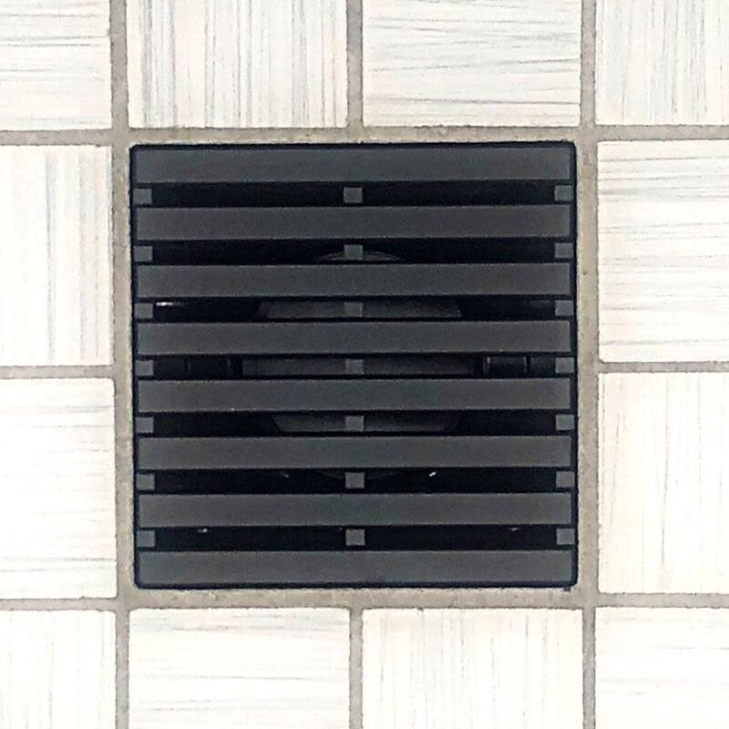 Ebbe America E4811-MB PARALLEL - Matte Black - Unique Drain Cover