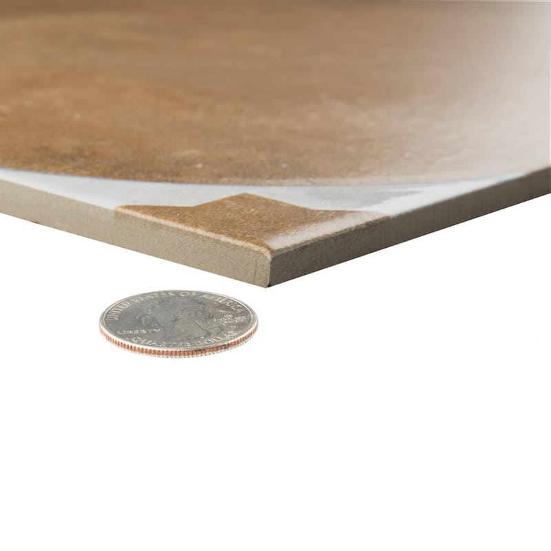 Merola Tile Tetuan Terra 17-3/8" x 17-3/8" Porcelain Floor and Wall Tile