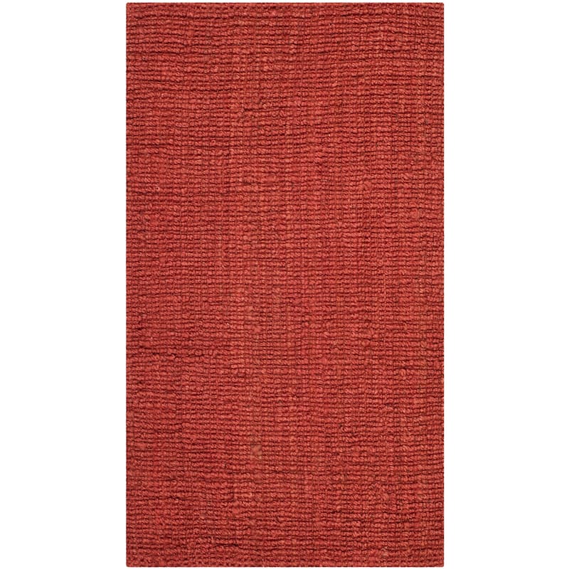 SAFAVIEH Jerneja Handmade Solid Chunky Jute Area Rug