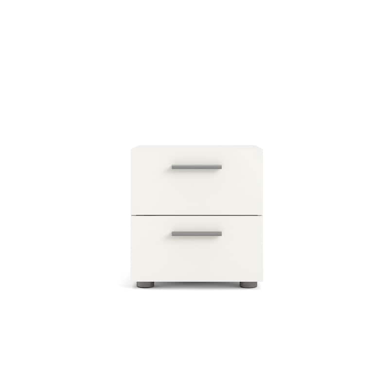 Porch & Den Angus Foiled 2-drawer Nightstand