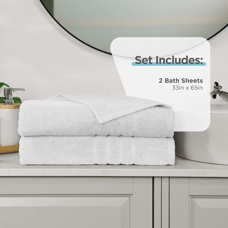 Martex Ultimate 2 Pack Bath Sheet Set