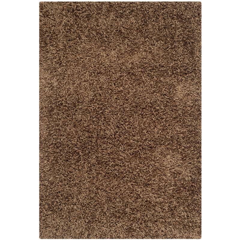 SAFAVIEH Monterey Handmade Shag Area Rug - 2'6" x 4' - Light Brown
