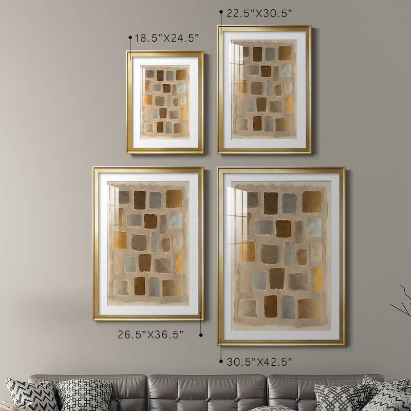 Sand Shaped II Premium Framed Print - Ready to Hang