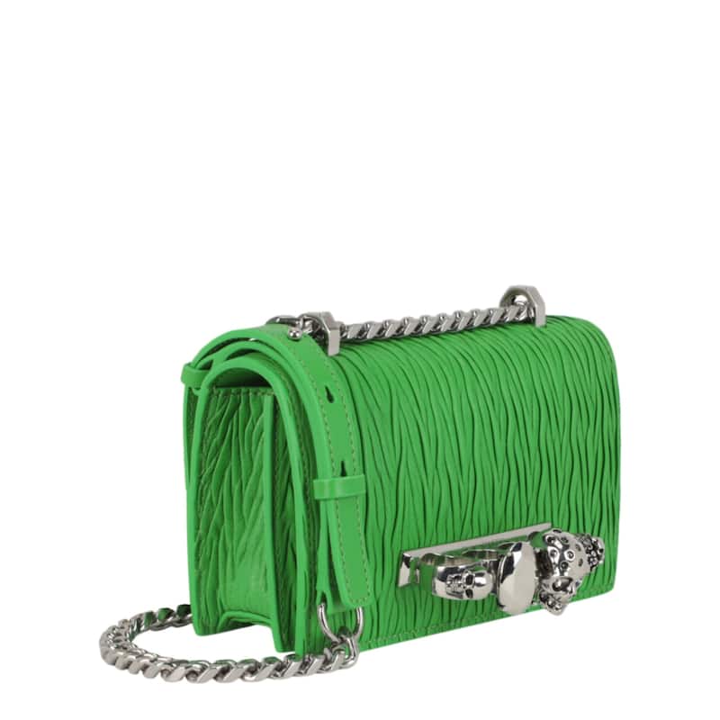 Alexander McQueen Mini Jeweled Shoulder Bag