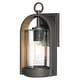 preview thumbnail 1 of 1, The Great Outdoors Kamstra Single Light 13-1/2" Tall Outdoor Wall Oil Rubbed Bronze / Gold