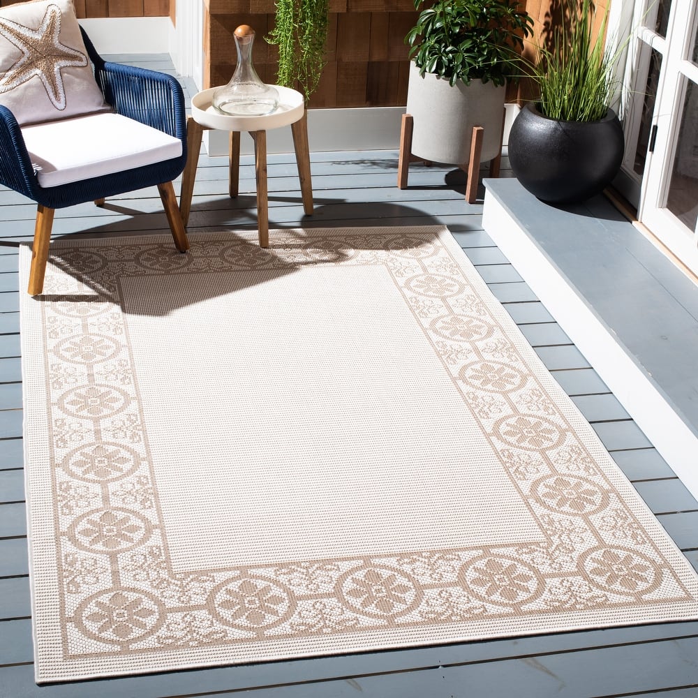 SAFAVIEH Bermuda Washable Aliete Indoor/ Outdoor Waterproof Rug