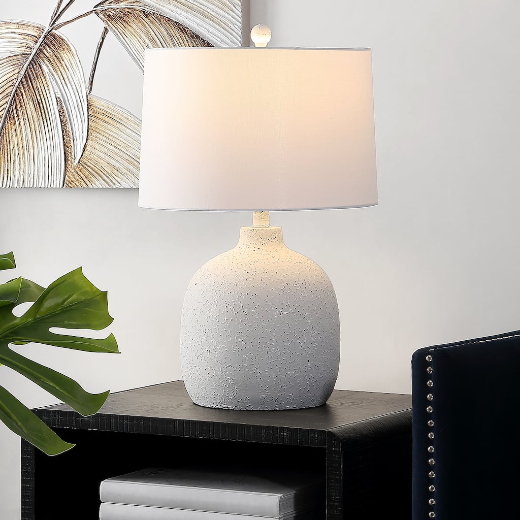 SAFAVIEH Lighting Tjanka 24-inch LED Table Lamp - 15" W x 15" L x 24" H - 15Wx15Dx24H