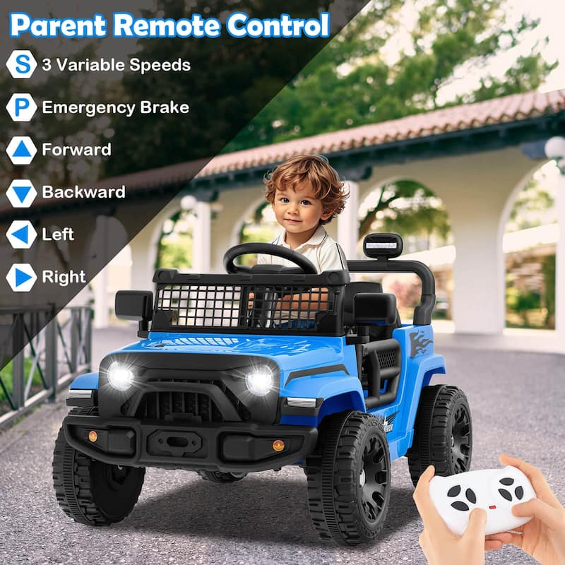 Costway 12V Kids Ride on Truck Car Battery Powered Electric Vehicle - See Details