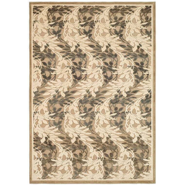Martha Stewart by SAFAVIEH Sherife Viscose Rug - 5'3" x 7'6" - Beige