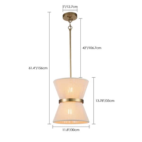 dimension image slide 1 of 3, Modern Farmhouse Boho Chandelier for Dining Room in Gold or Black