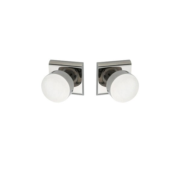 Montana Forge K3-R5-4095 Full Dummy Door Knob Set with K3 Knob and R5 Rose from the Contemporary Collection