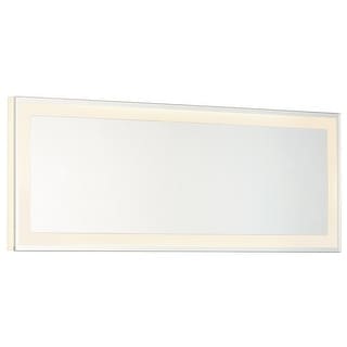 Minka Lavery 6110-0 18" W x 6-3/4" H Contemporary Rectangular Metal