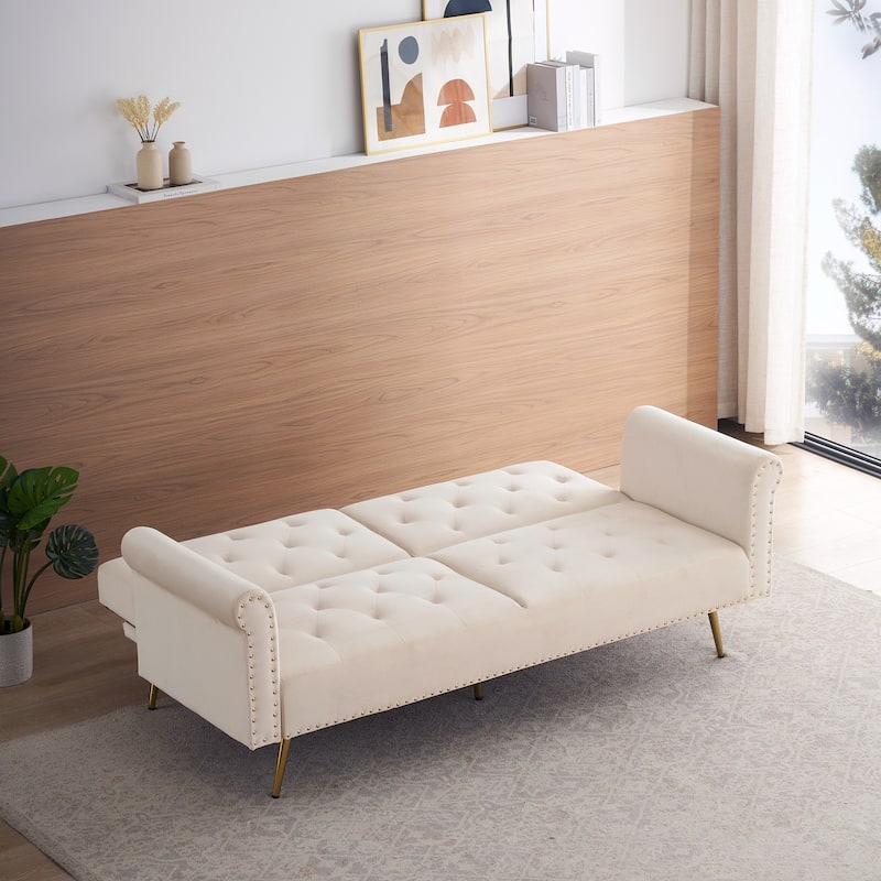 69.7 inch velvet sofa