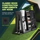 preview thumbnail 5 of 8, Golf Bag Storage Organizer for Garage, Premium Wooden 2 Golf Bags Rack with Drawer, Easy Assemble Golf Club Stand/Holder