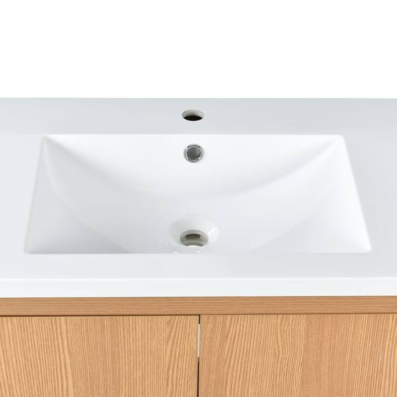 30" Bathroom Vanity Set with Sink, Bathroom Storage Cabinet