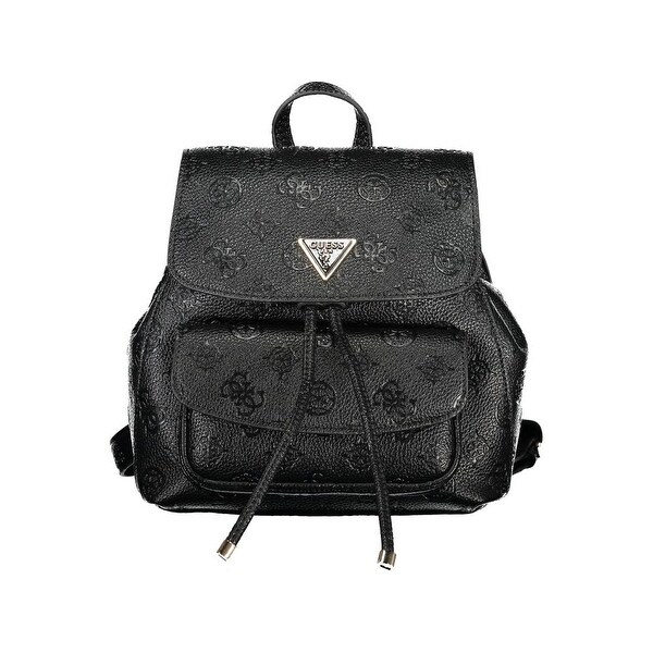 Guess Jeans Black Polyethylene Women's Backpack - Bed Bath