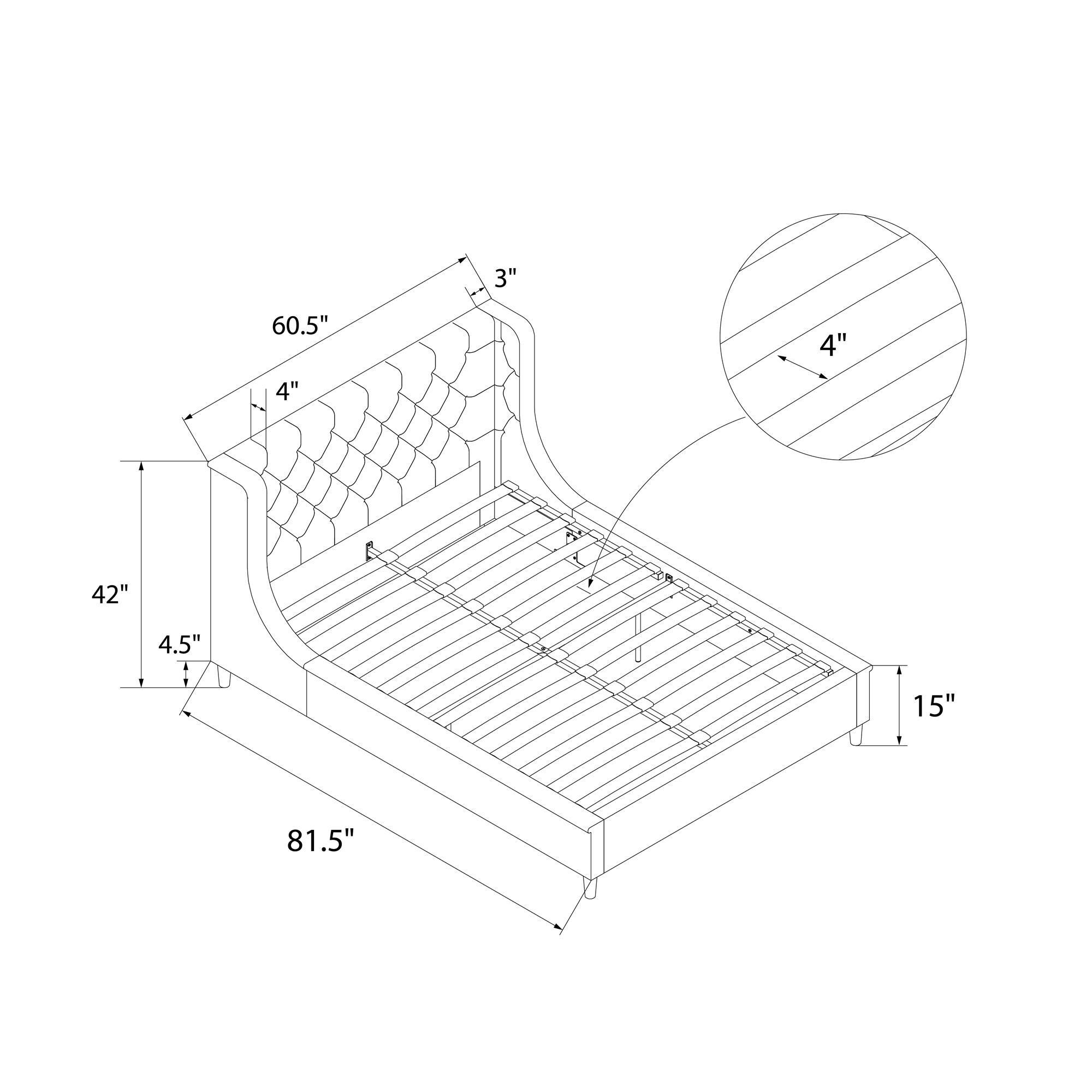 Little Seeds Monarch Hill Ambrosia Kids Full Upholstered Bed Bed Bath Beyond 30828013