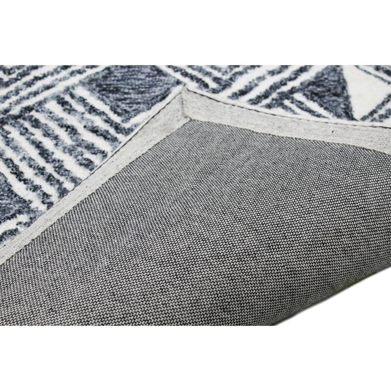 Bashian Neville Ivory/Gold Contemporary Area Rug