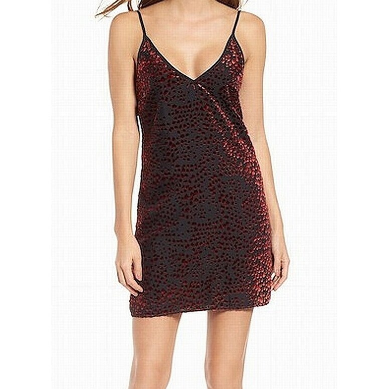 cowl velvet slip dress