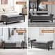 preview thumbnail 43 of 74, 67" Velvet Tufted Storage Bench for Bedroom End of Bed with Roll Arms