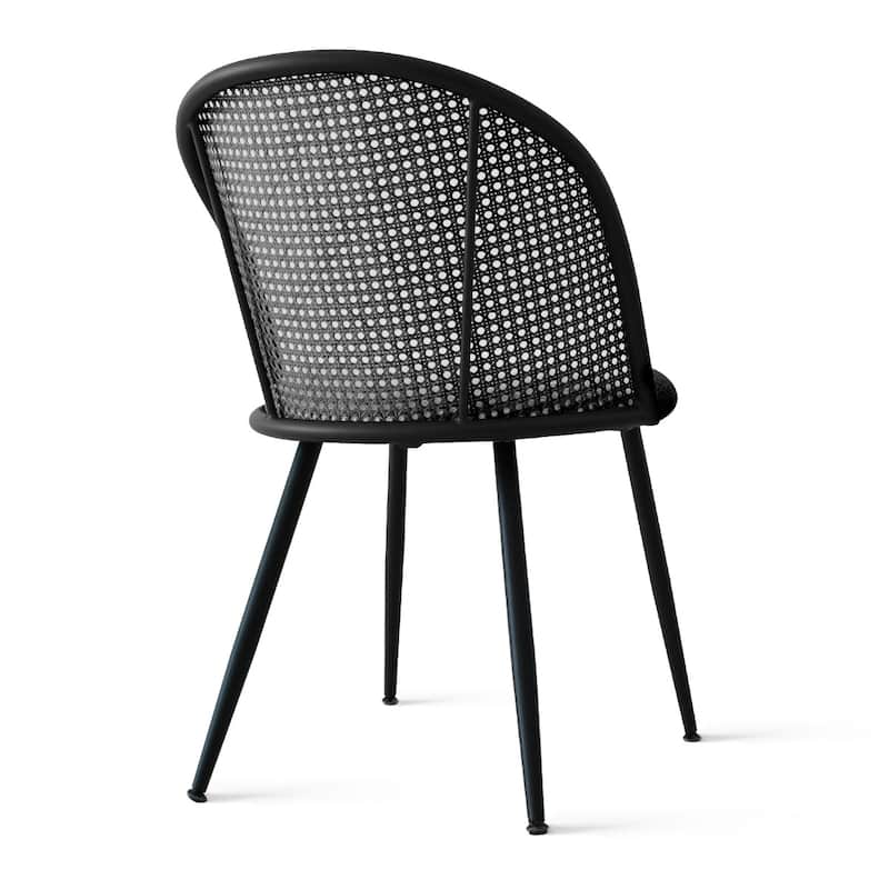 Rattan Dining Chair Side Chair(Set of 4)