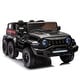 preview thumbnail 52 of 58, 24V Ride-On Truck for Kids, 6-Wheel Pickup, Remote Control, Music, Lights, Storage