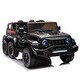 preview thumbnail 12 of 58, Battery-Powered 24V 4WD Kids Ride-On Truck with Parental Remote Control, Music, and Rocking Functionality