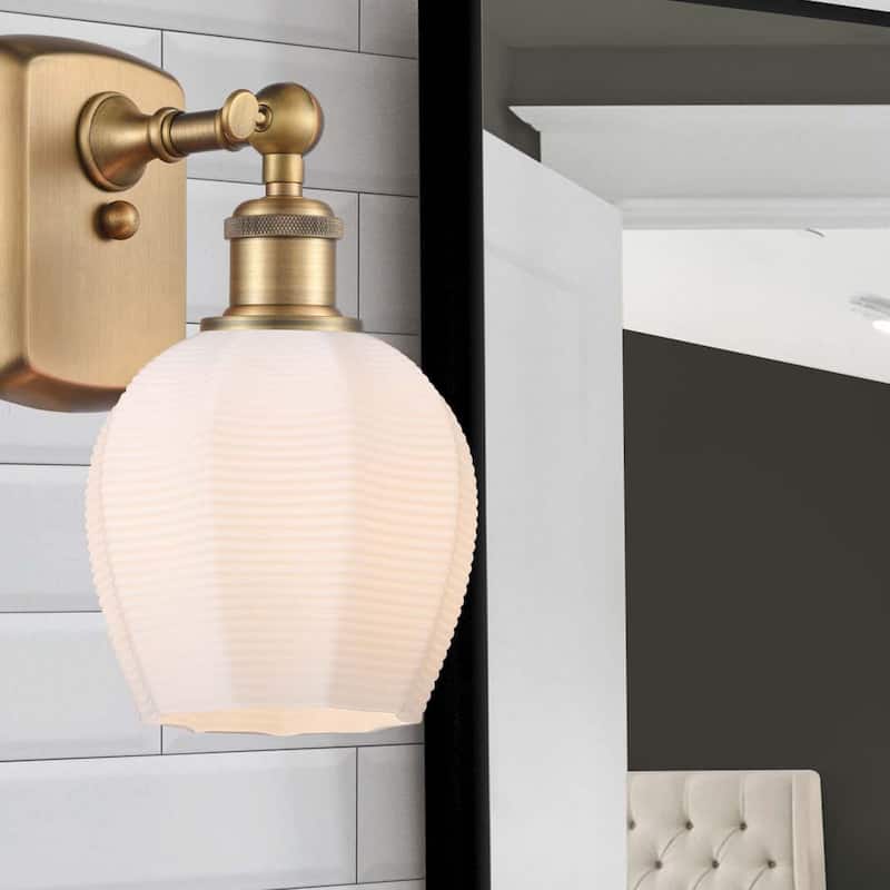 Innovations Lighting 516-1W-10-6 Norfolk Sconce Norfolk 10" Tall Wall
