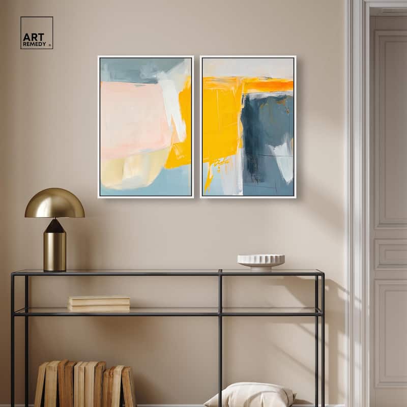 Skyward Radiance II Canvas Set of 2 by Art Remedy