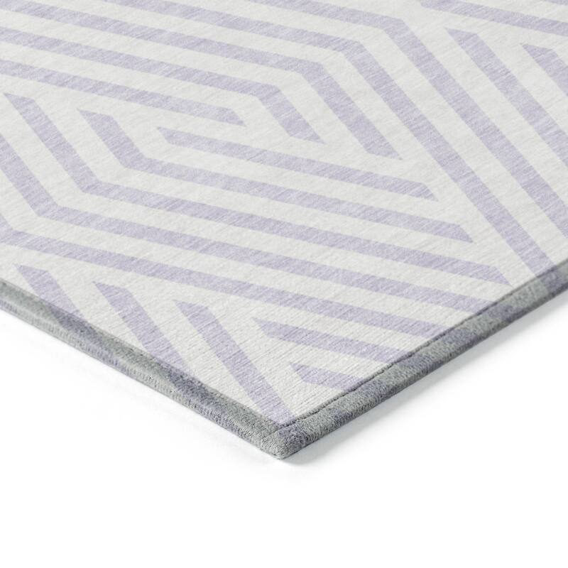 Alnara Abstract Shapes Weather Resistant Versatile Elegance Outdoor Rug
