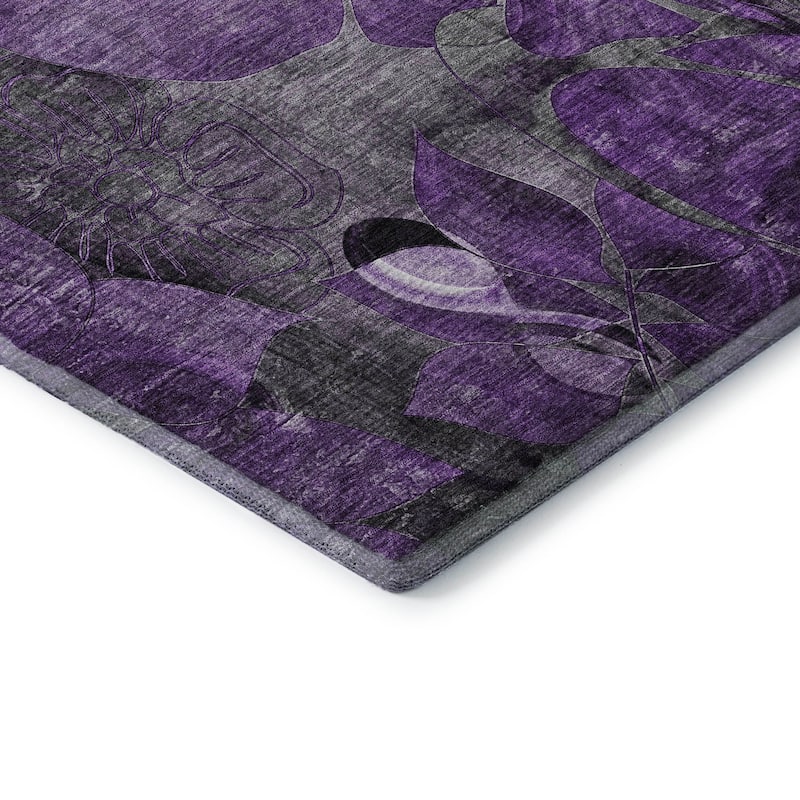 Premium Washable Super Soft Abstract Floral Mayfield Rug