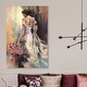 preview thumbnail 7 of 8, Wynwood Studio Fashion and Glam Lily New White and Traditional Wall Art Canvas Print 45 x 30